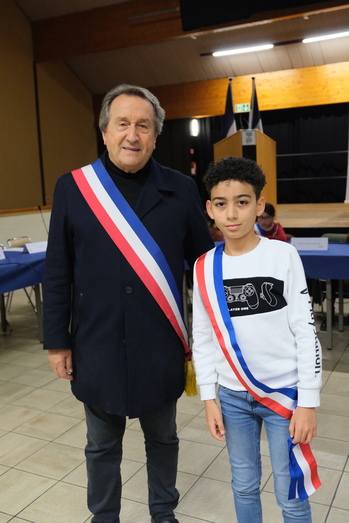 Photo d'un membre du conseil municipal des jeunes