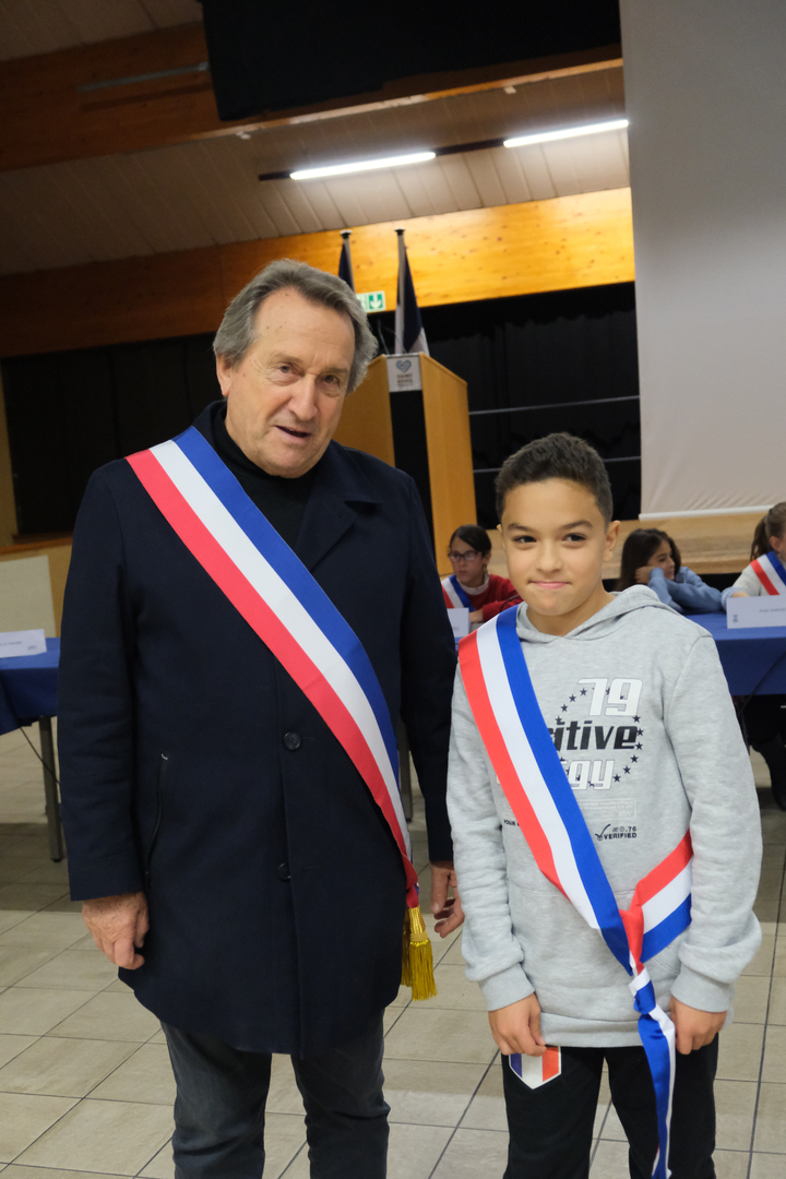 Photo d'un membre du conseil municipal des jeunes
