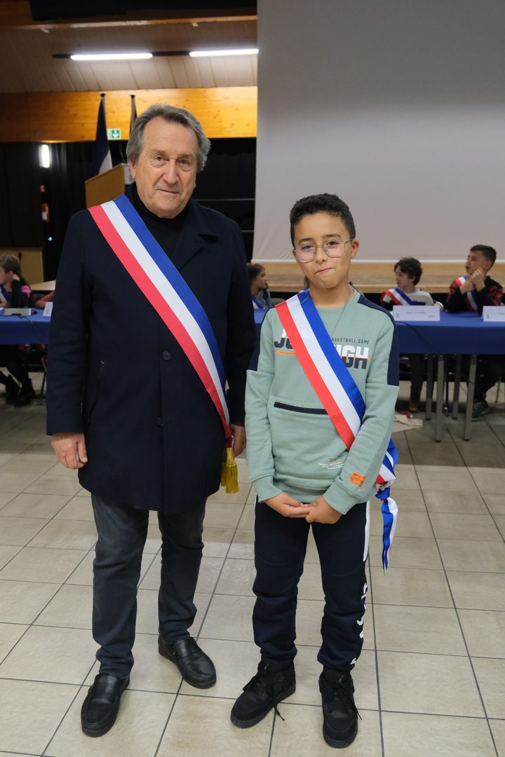 Photo d'un membre du conseil municipal des jeunes